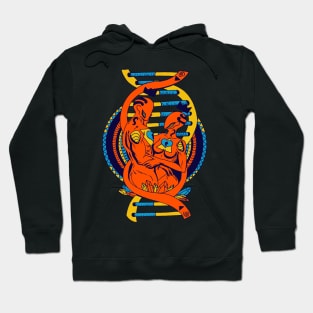 Orange Blue In Our DNA Hoodie